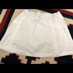 white lululemon skirt!